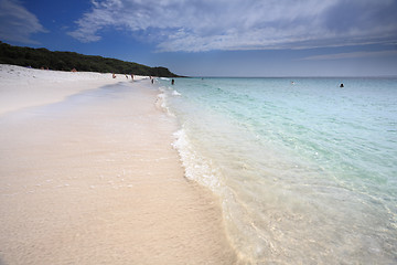 Image showing A touch of paradise at Jervis Bay Australia