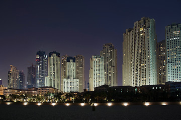 Image showing Dubai at Night, UAE