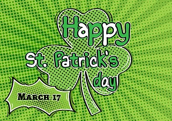 Image showing St. Patricks Day poster