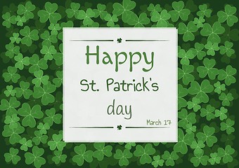 Image showing St. Patricks Day poster