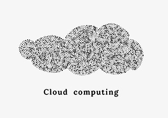 Image showing cloud computing illustration