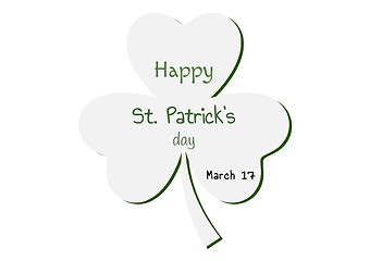 Image showing St. Patricks Day poster