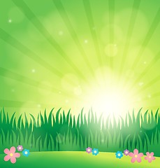 Image showing Spring topic background 1