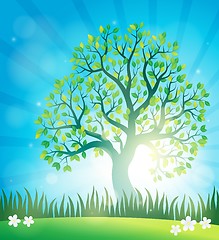 Image showing Spring topic background 4