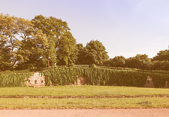 Image showing Palaisgarten vintage