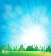 Image showing Spring topic background 2