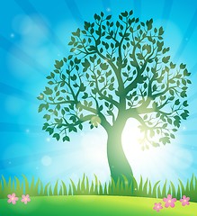 Image showing Spring topic background 3