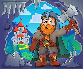 Image showing Dwarf warrior theme image 3