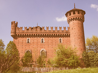 Image showing Medieval Castle Turin vintage