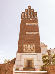 Image showing Wedding Tower in Darmstadt vintage