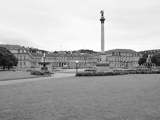 Image showing Schlossplatz (Castle square) Stuttgart