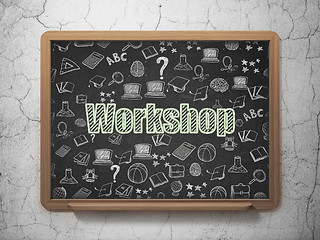 Image showing Education concept: Workshop on School Board background