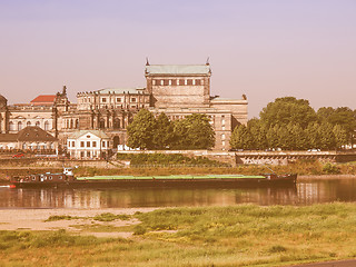 Image showing Dresden Semperoper vintage