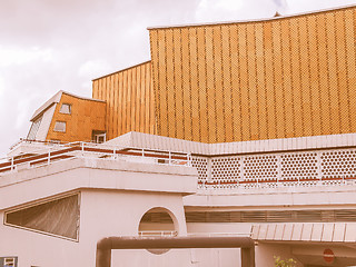 Image showing Berliner Philharmonie vintage