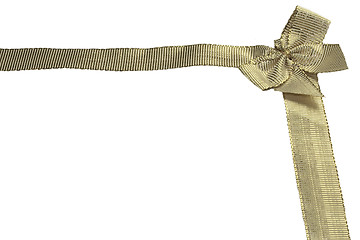 Image showing golden ribbon