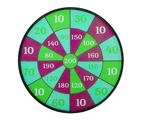 Image showing Children\'s target board