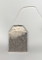 Image showing Tea bag on a table