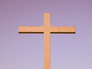 Image showing  Cross picture vintage