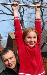 Image showing Father daughter fun