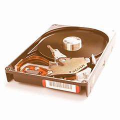 Image showing  PC hard disk vintage