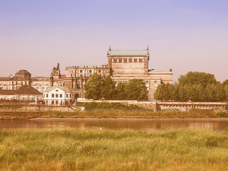 Image showing Dresden Semperoper vintage