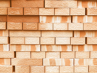 Image showing  Bricks vintage