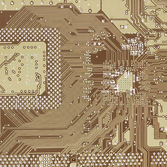 Image showing  Printed circuit vintage