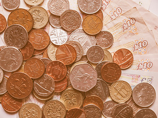 Image showing  British Pound vintage