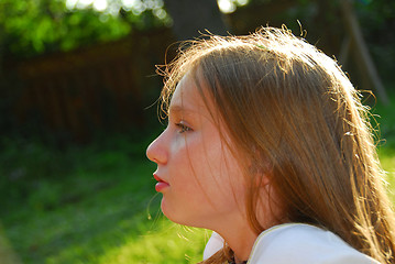 Image showing Girl child portrait