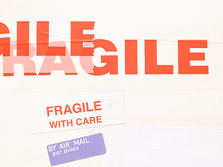 Image showing  Fragile vintage