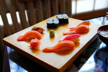 Image showing Sushi dinner