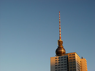 Image showing towers in morning light