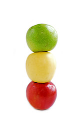 Image showing Three apples