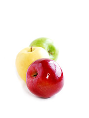 Image showing Three apples