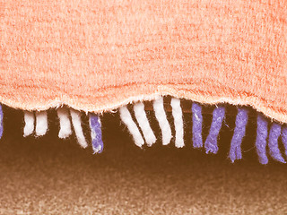 Image showing  Bed blanket vintage