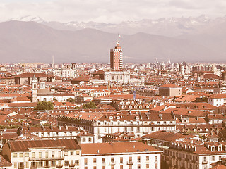 Image showing Turin, Italy vintage