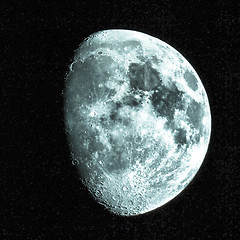 Image showing Gibbous moon