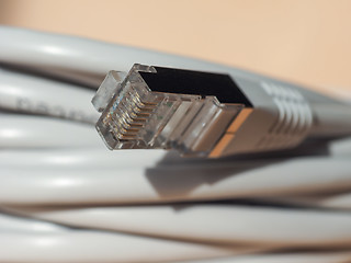 Image showing RJ45 ethernet plug