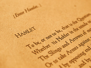 Image showing  William Shakespeare Hamlet vintage