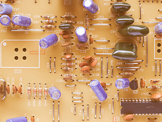 Image showing  Printed circuit vintage