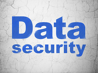 Image showing Privacy concept: Data Security on wall background