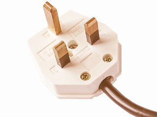 Image showing  Plug picture vintage