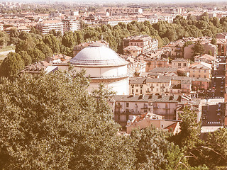 Image showing Turin view vintage