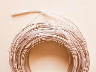 Image showing  Electric wire vintage