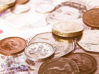 Image showing  Pounds vintage