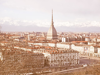 Image showing Turin, Italy vintage