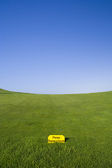 Image showing Please Relace Divots