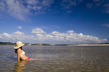 Image showing Refreshing from a hot summer