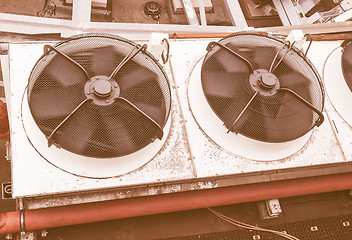 Image showing  HVAC device vintage