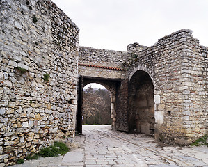 Image showing Upper gate in Ohrid, Macedonia 